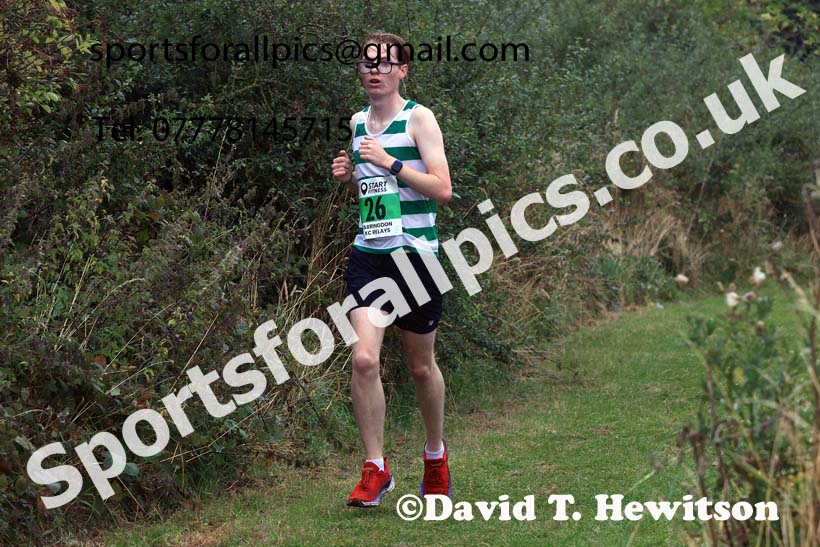 Senior Men and Veterans Relay, 2024 Sunderland XC Relays.  Photo: David T. Hewitson/Sports for All Pics
